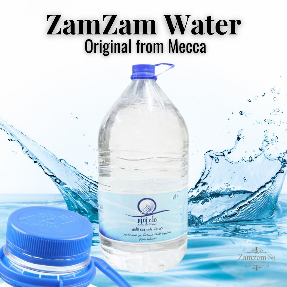 Authentic ZamZam Water (5 Litres) - ZamZam Sg