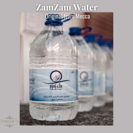 Authentic ZamZam Water (5 Litres) - ZamZam Sg