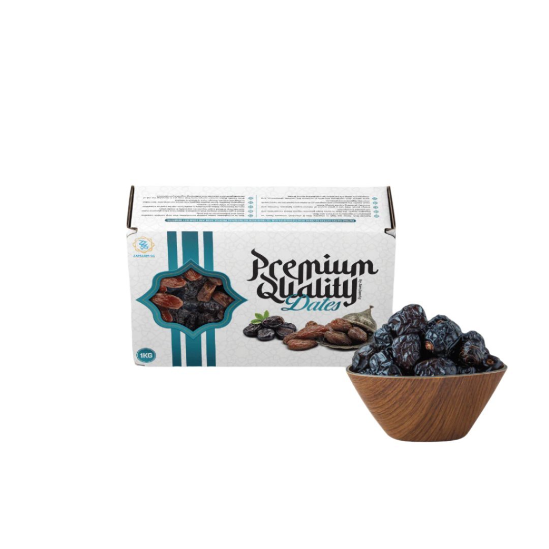 Organic Ajwa Al - Aliya Dates - ZamZam Sg