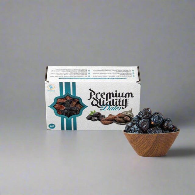 Organic Ajwa Al - Aliya Dates - ZamZam Sg