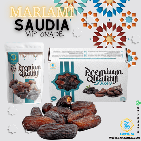 Organic Mariami Premium Dates - ZamZam Sg