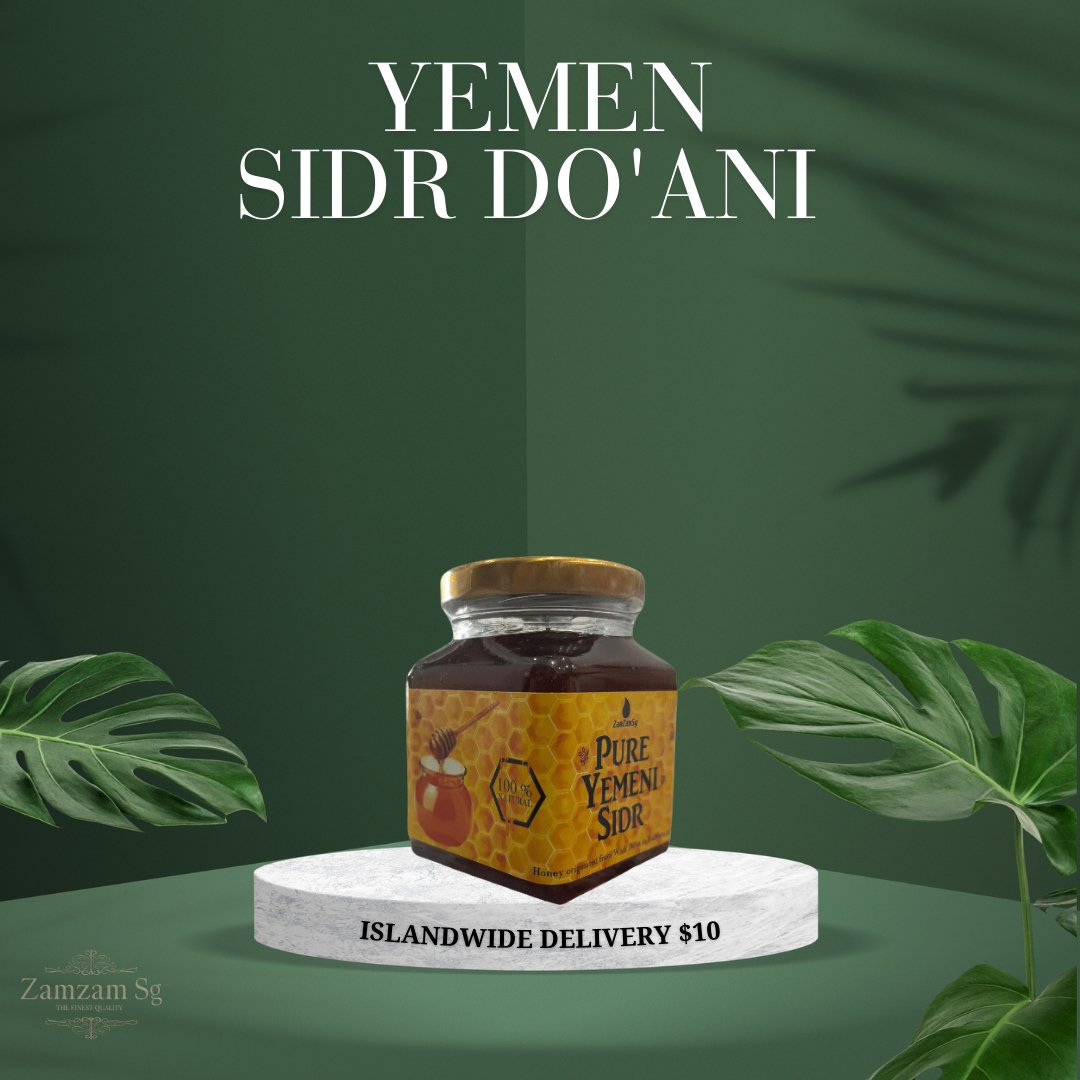 Raw Honey - Doa'ni Yemeni Sidr - ZamZam Sg