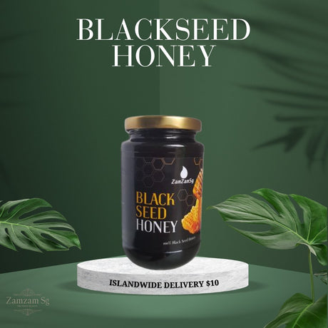 Raw Honey - Egyptian Blackseed - ZamZam Sg